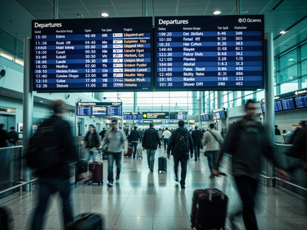 Peak-season congestion keeps delays and misconnections common
